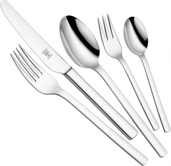 Justinus Set de 30 couverts en acier inoxydable Alpha (30 pièce(s), Set de couverts)