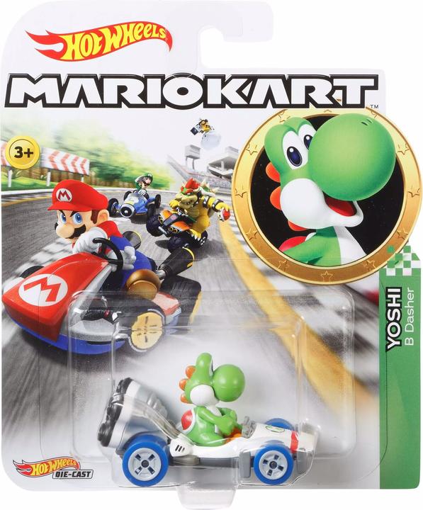 Actual product image Hot Wheels Mario Kart - Yoshi
