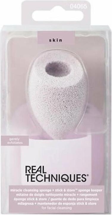 Actual product image Real Techniques Sponges Miracle Cleansing makeup remover for women 1 pc