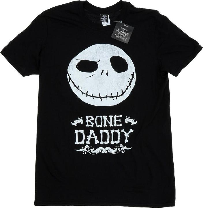 Actual product image Disney Mens Nightmare Before Christmas Bone Daddy T-Shirt (M)