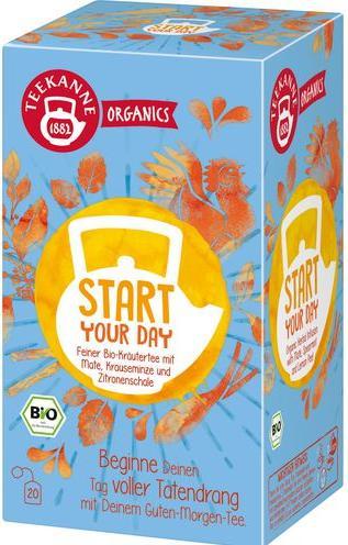 Actual product image Teekanne Tea bags organic Start your day 20 pieces (36 g)