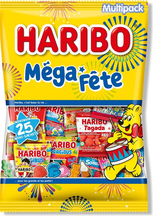 Produktbild Haribo Mega-Fête (25 Stk., 1000 g)