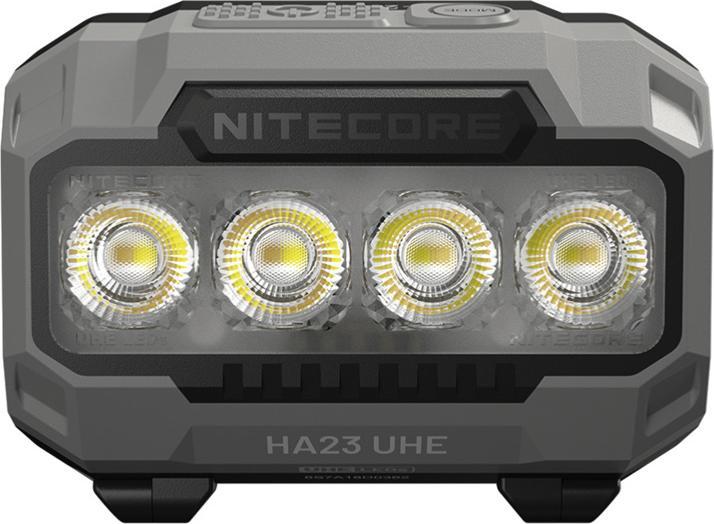 Actual product image Nitecore HA23 UHE Headlamp Black (400 lm)