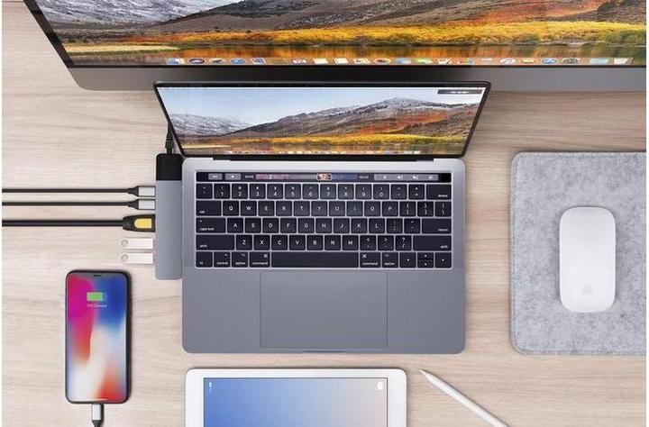 Immagine prodotto Hyper Drive Net 6-in-2 Hub (Thunderbolt, 2 Porti)