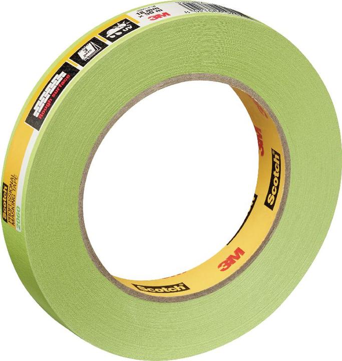 Actual product image Scotch Masking tape 2060 18mmx50m green (18 mm)