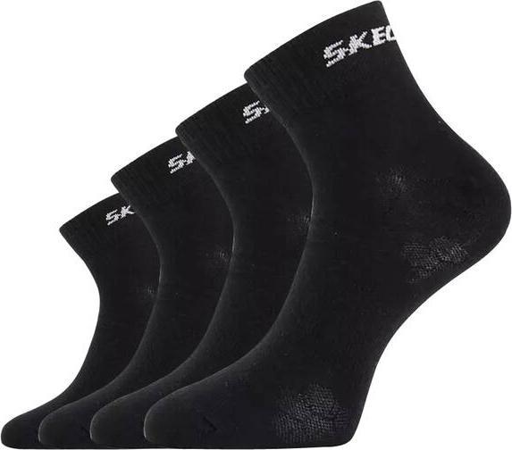 Image du produit Skechers Unisexe Basic Cushioned Quarter 4p (paquet de 4, 39, 42)