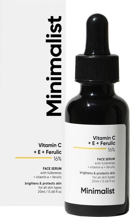 Produktbild Minimalist Vitamin C + E + Ferulic 16% Face Serum (20 ml)