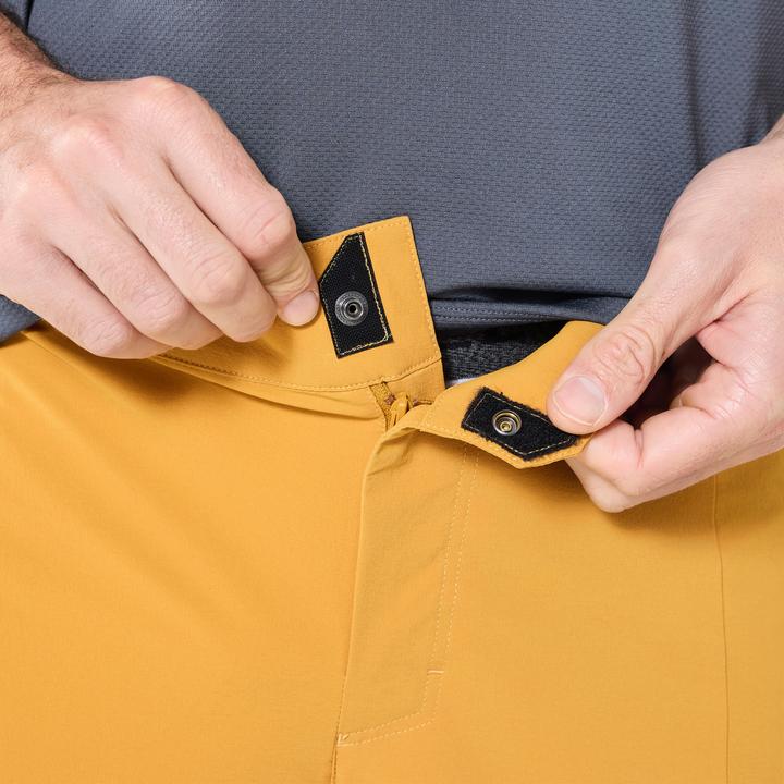 Image du produit Rockrider Short vélo unisexe réspirant, Ochre (XXL)
