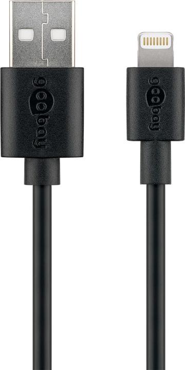 Image du produit Goobay Chargeur USB A Slim avec Câble Apple Lightning (5 W)