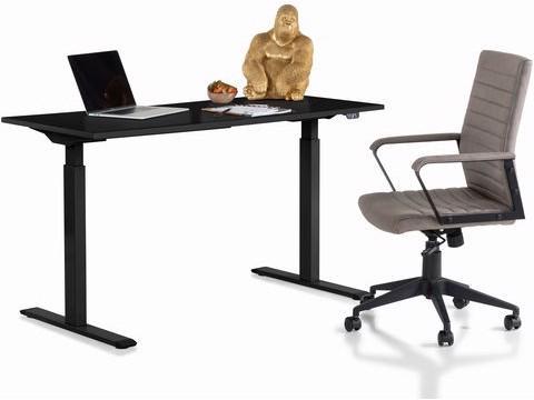 Actual product image Kare Design Desk Office Smart Black White 140x60 (140 x 60 x 76 cm)