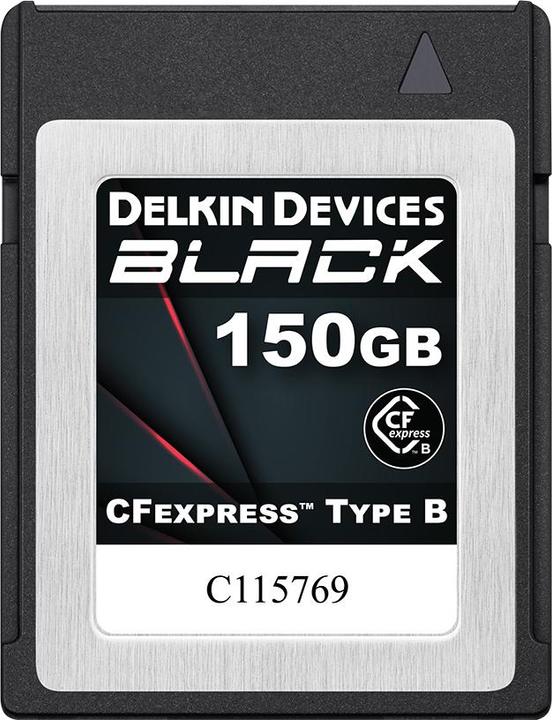 Actual product image Delkin Black (150 GB, CFexpress type B)