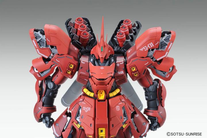 Actual product image Bandai Gundam - Model Kit - MG 1/100 - MSN-04 Sazabi Ver.KA