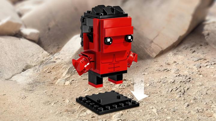 Image du produit LEGO BrickHeadz Super Heroes Captain America & Red Hulk (40668, LEGO Brickheadz)