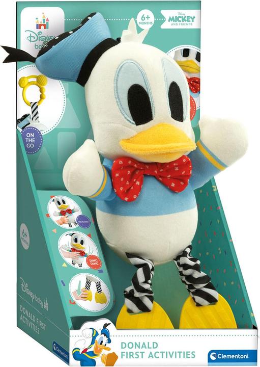 Produktbild Clementoni Donald Duck Aktivitäten Plüschtier (28 cm)