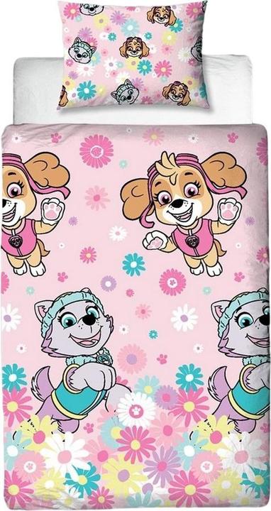 Actual product image Paw Patrol Rotary Flowers Duvet Cover Set