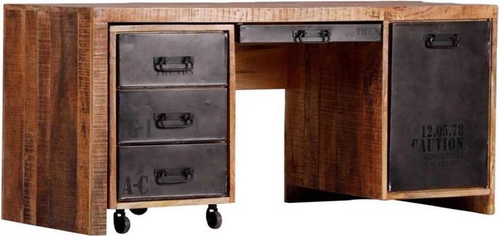 Produktbild zz_ArchivedByPCD_Mutoni Vintage Schreibtisch Loft Wood 150