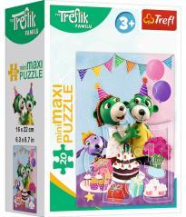 Actual product image Trefl Puzzle 20 miniMaxi Trefliks Day 2 (20 pieces)