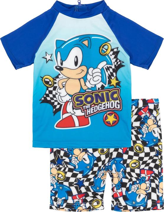 Produktbild Sonic The Hedgehog Boys Ring Two-Piece Swimsuit (122)