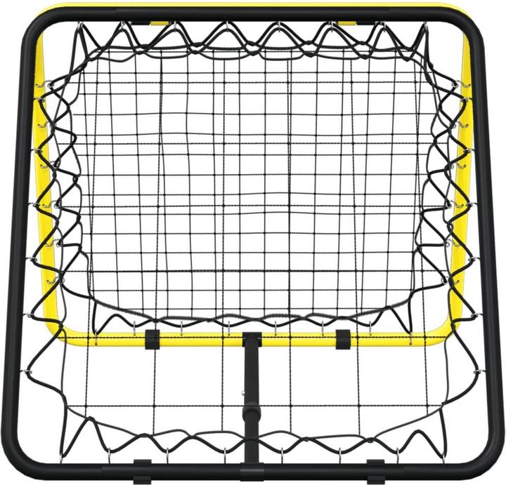 Immagine prodotto VidaXL Rimbalzatore da calcio bifacciale regolabile giallo