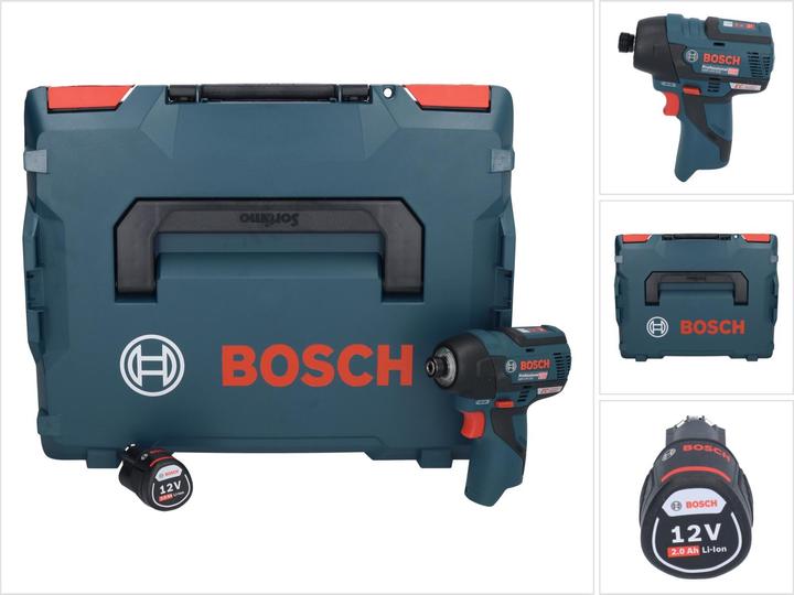 Productafbeelding Bosch Professional Bosch GDR 12V-110 Professionele accu-slagmoersleutel 12 V 110 Nm 1/4" Borstelloos + 1x oplaadbare (Oplaadbare batterij)