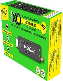 Actual product image Digiquest Digital Terrestrial Decoder XO Stick DVB-T2 (DVB-T2)