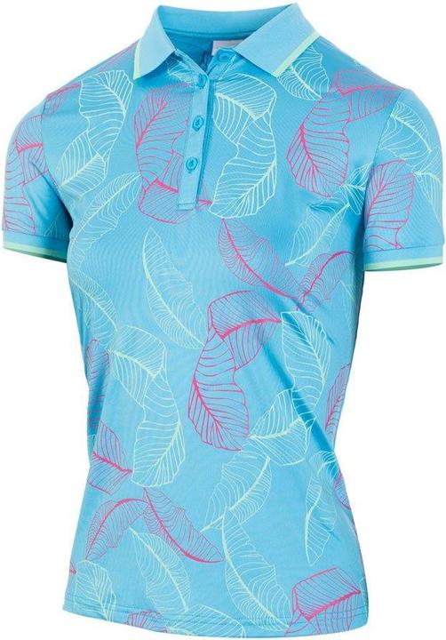 Immagine prodotto Island Green Maglietta Polo Stampa Foglia Donna (S)