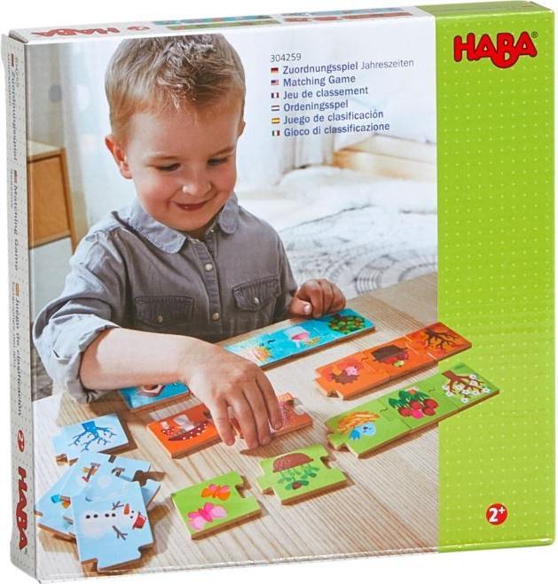 Image du produit Haba Jeu d'association des saisons (20 pièces)