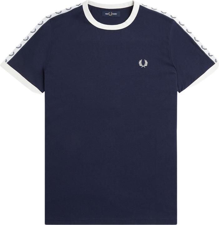 Immagine prodotto Fred Perry T-shirt con finiture a contrasto e strisce (XL)