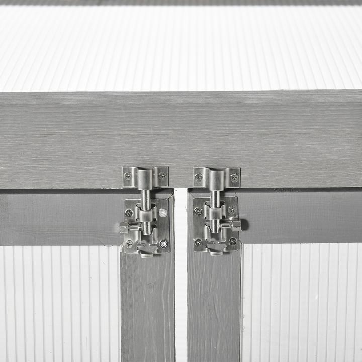 Actual product image Outsunny Gewächshaus mit Ablagen
