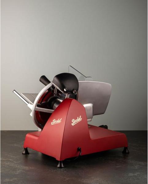 Immagine prodotto Berkel Affettatrice Red Line 250 rossa opaca con lama in acciaio da 250 mm