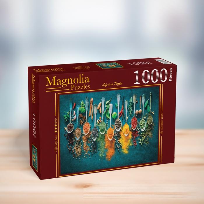 Produktbild Magnolia Puzzle 1000 pieces Herbs and Spices (1000 Teile)