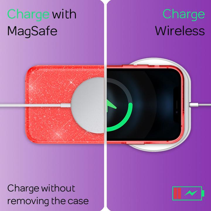 Produktbild Nalia Glitzer Handyhülle (Apple iPhone 12)