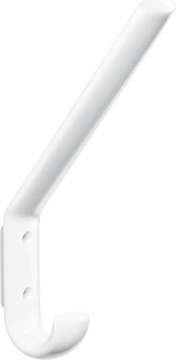 Actual product image Hewi Coat hook 477.90.070 single Projection 108 mm Polyamide 99 pure white Height 163 mm