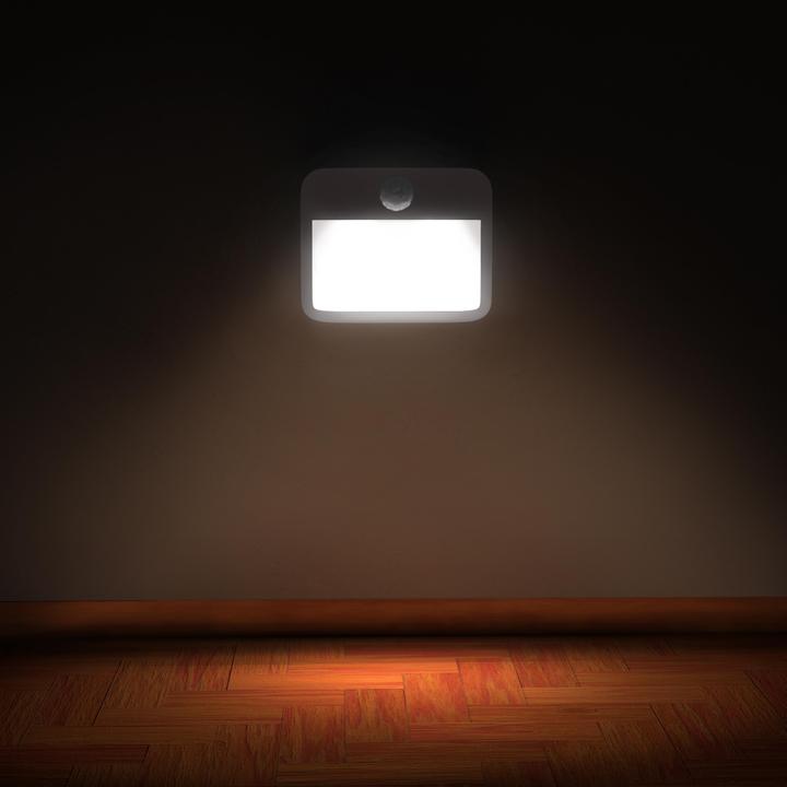 Image du produit Brandson Veilleuse, 3x LED veilleuses, lampe de nuit, détecteur de mouvement, capteur de luminosité, lampe