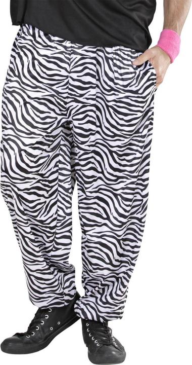 Actual product image Widmann Zebra Pants 80s (XL)