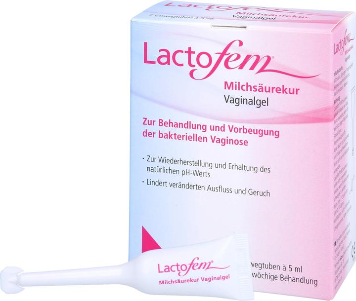 Produktbild Mibe Lactofem Milchsäurekur Vaginalgel, 35 ml Gel (35 ml, Intimgel)