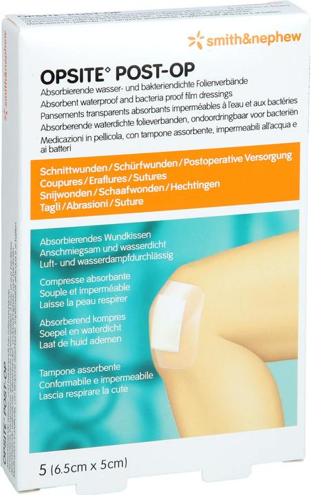 Actual product image Smith & nephew Post-OP shower plasters (5 x)