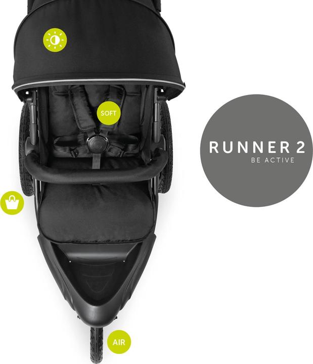 Produktbild Hauck Runner 2 Black
