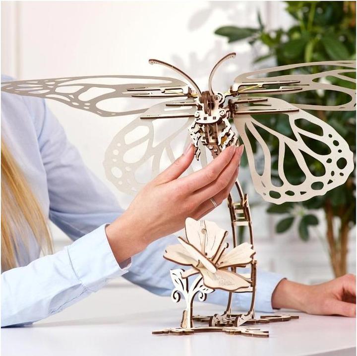 Actual product image Ugears Mechanical butterfly (161 pieces)