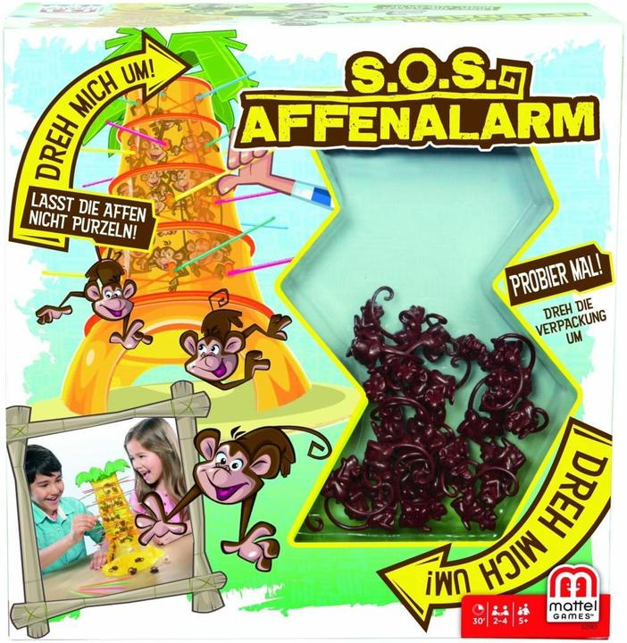 Mattel Games S.O.S. Alerte au singe (Allemand)