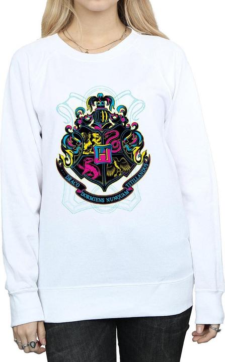 Immagine prodotto Neon Hogwarts Crest Felpa Donna (L)