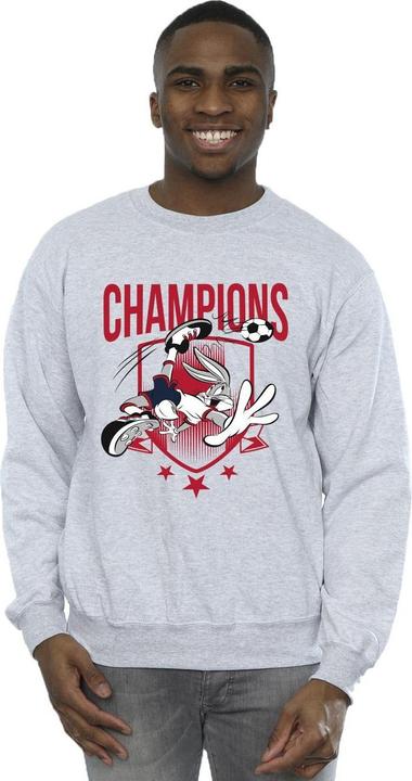 Actual product image Looney Tunes Mens Bugs Bunny Champions Sweatshirt (XL)