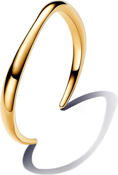 Produktbild Pandora Organisch Geformter Offener Armreif (19 cm, Metall, Vergoldet)