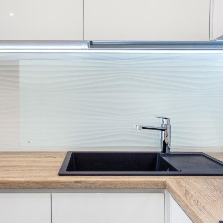Immagine prodotto Relaxdays Paraschizzi da Cucina, Vetro di Sicurezza