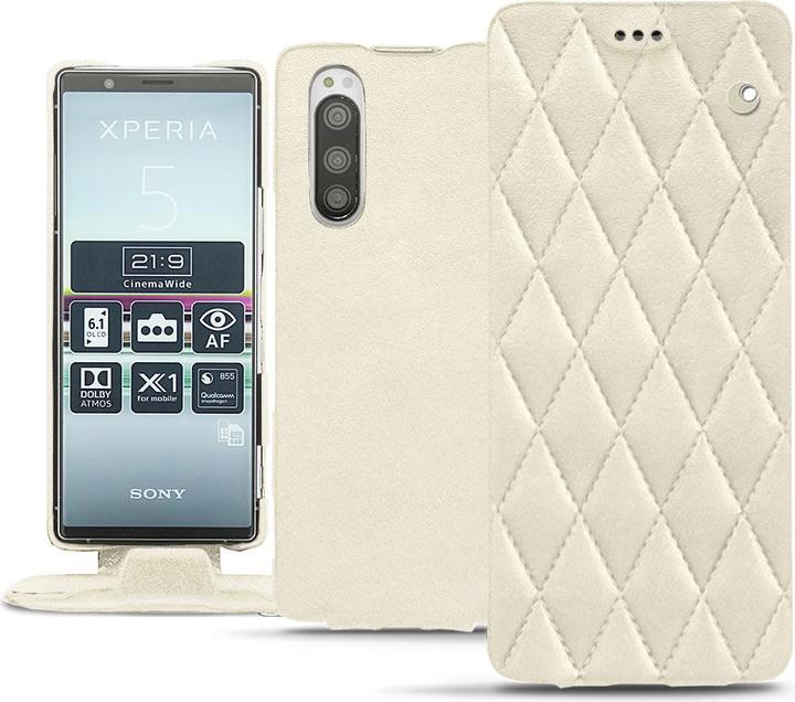 Actual product image Noreve Leather cover vertical (Sony Xperia 5)
