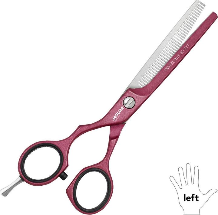 Produktbild Jaguar White Line Modellierschere Pastell Plus ES 40 Berry Left (12.70 cm)