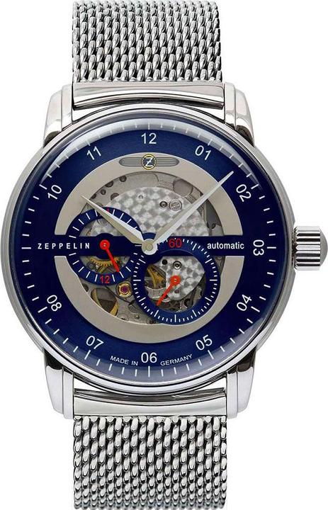 Actual product image Zeppelin New Captains Line 8664M-3 (Analogue wristwatch, 43 mm)