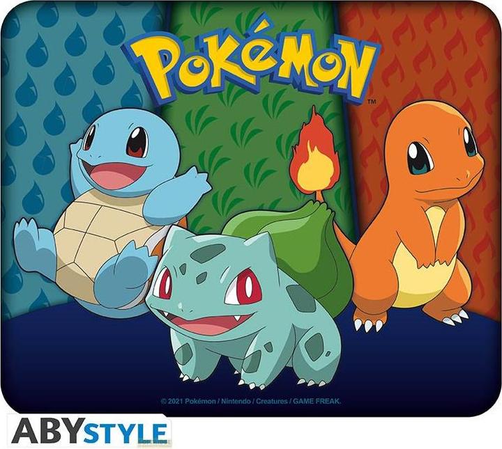 Produktbild ABYstyle Tappetino Mouse Pokemon : Starters Kanto