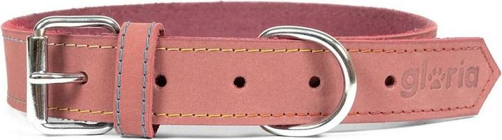 Produktbild Gloria Hundehalsband Oasis Rosa 35 cm (1,2 x 35 cm) (Leder)