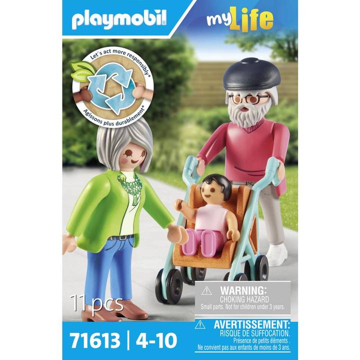 Actual product image Playmobil Grandparents with baby (71613, Playmobil My Life)